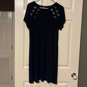 Women’s Navy Blue dress.